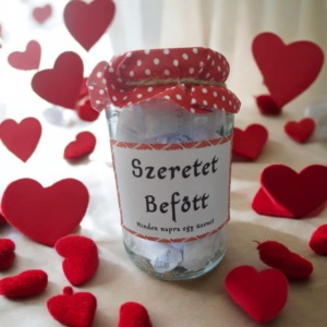 Üvegbe zárt szeretet